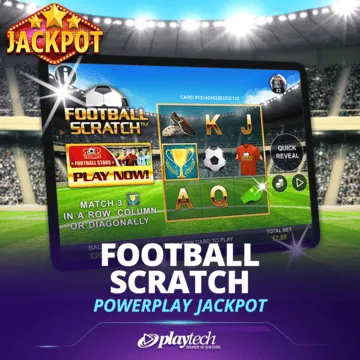 Football Scratch PowerPlay Jackpot