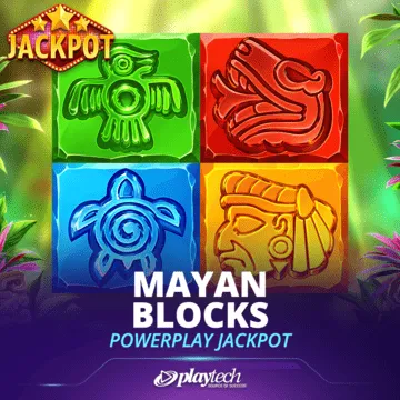 Mayan Blocks PowerPlay Jackpot